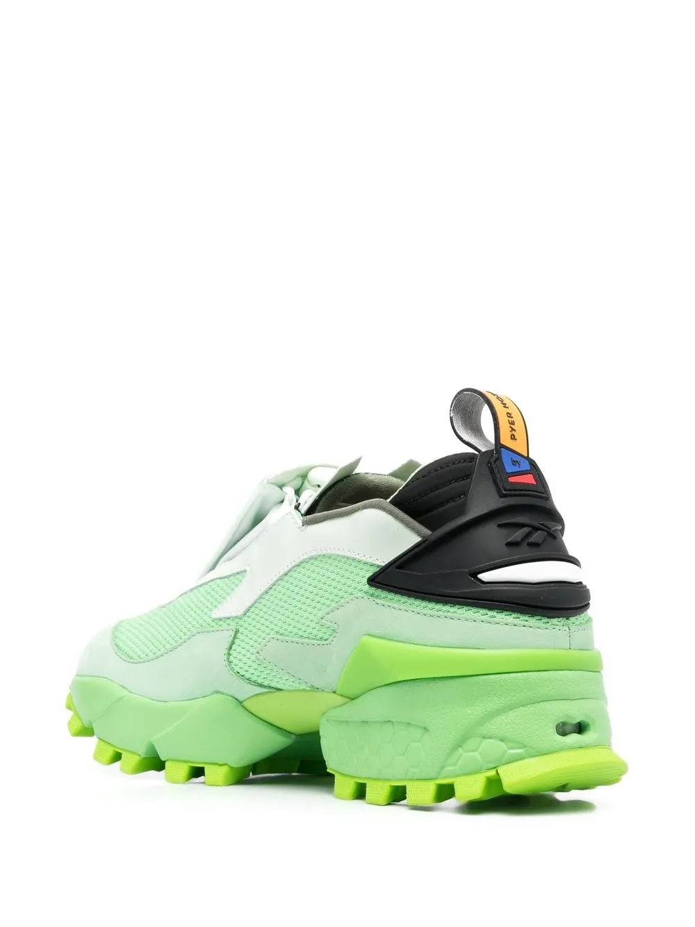 Reebok Zig Kinetica lace-up trainers Green