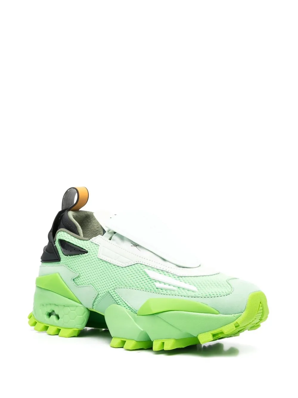 Reebok Zig Kinetica lace-up trainers Green