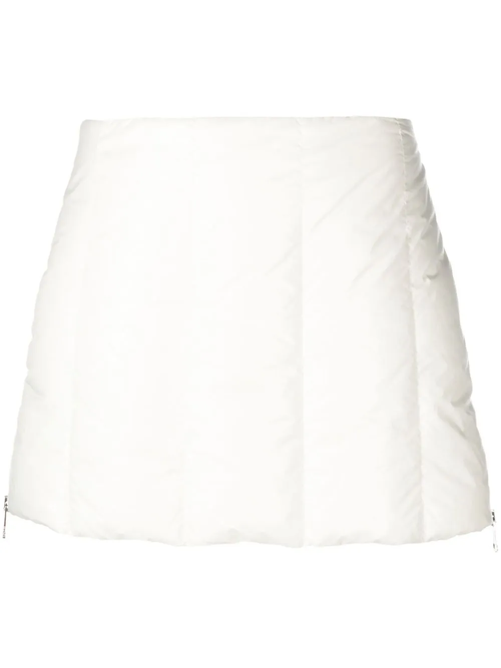 

Moncler quilted pencil skirt - Neutrals