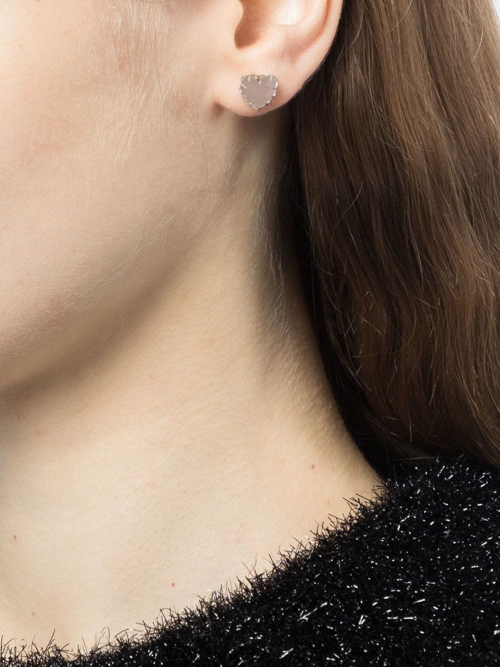 Image 2 of Stolen Girlfriends Club love claw earrings