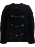 TOTEME Teddy shearling jacket - Black