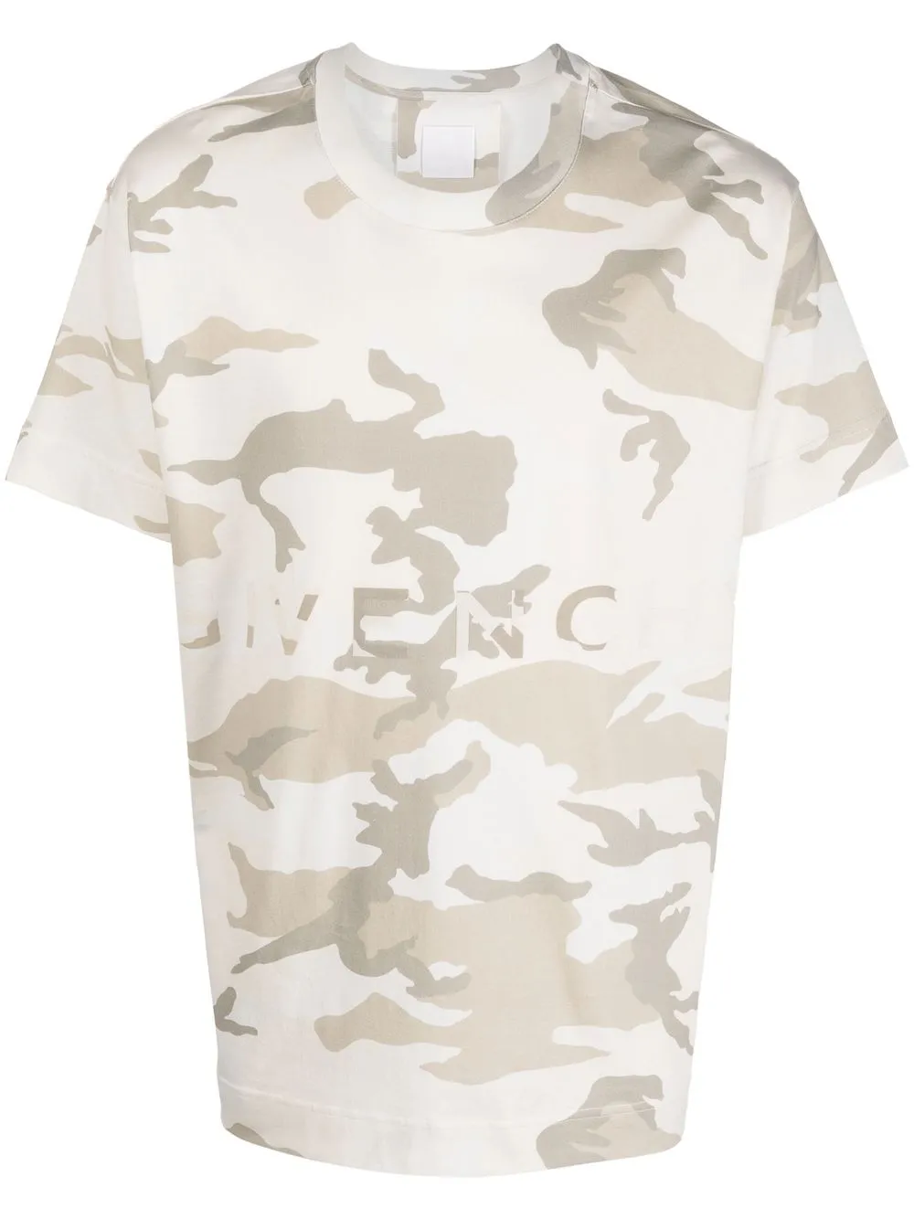 

Givenchy all-over camouflage-print T-shirt - Neutrals