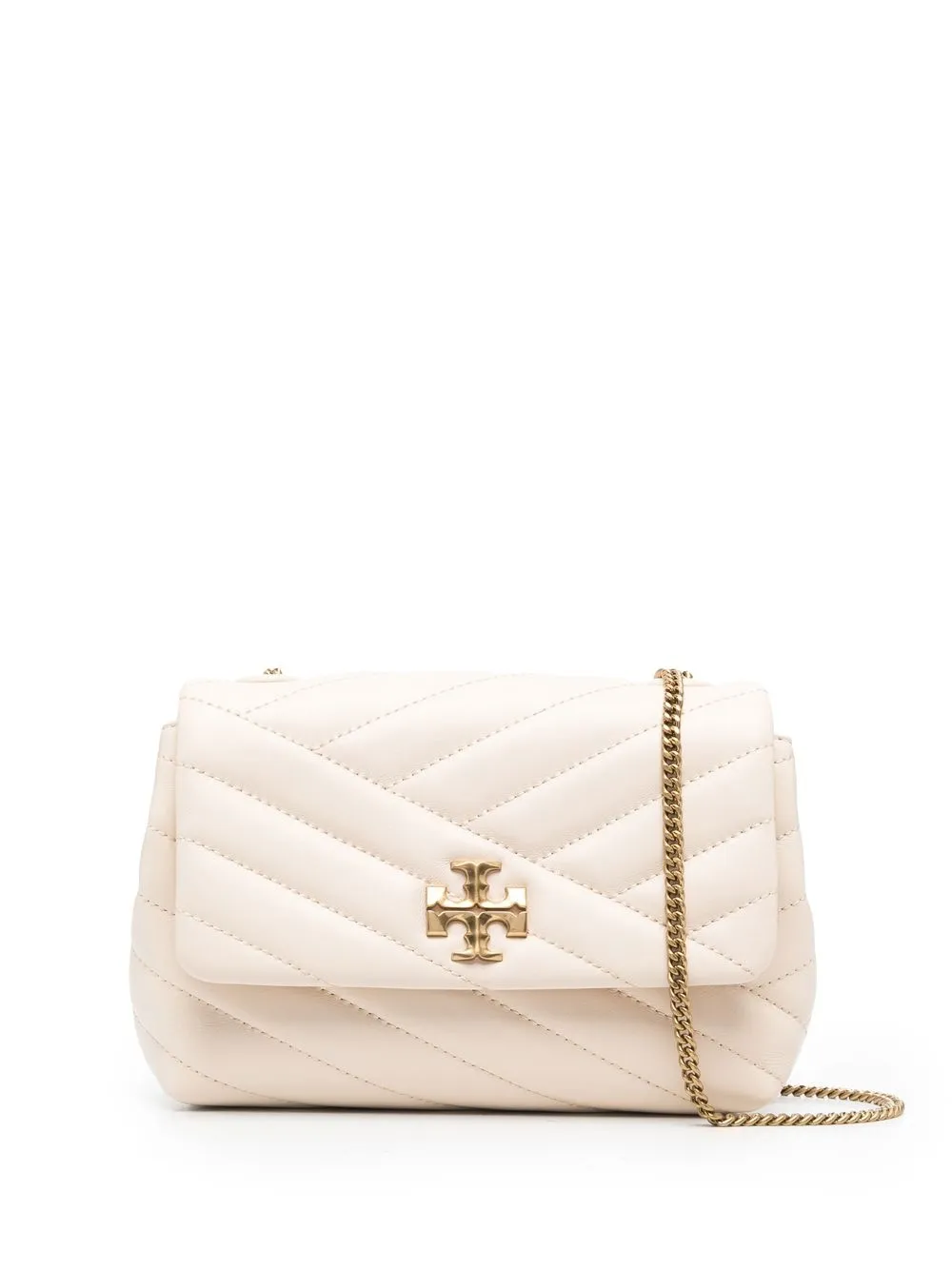 

Tory Burch bolsa crossbody con placa del logo - Neutro