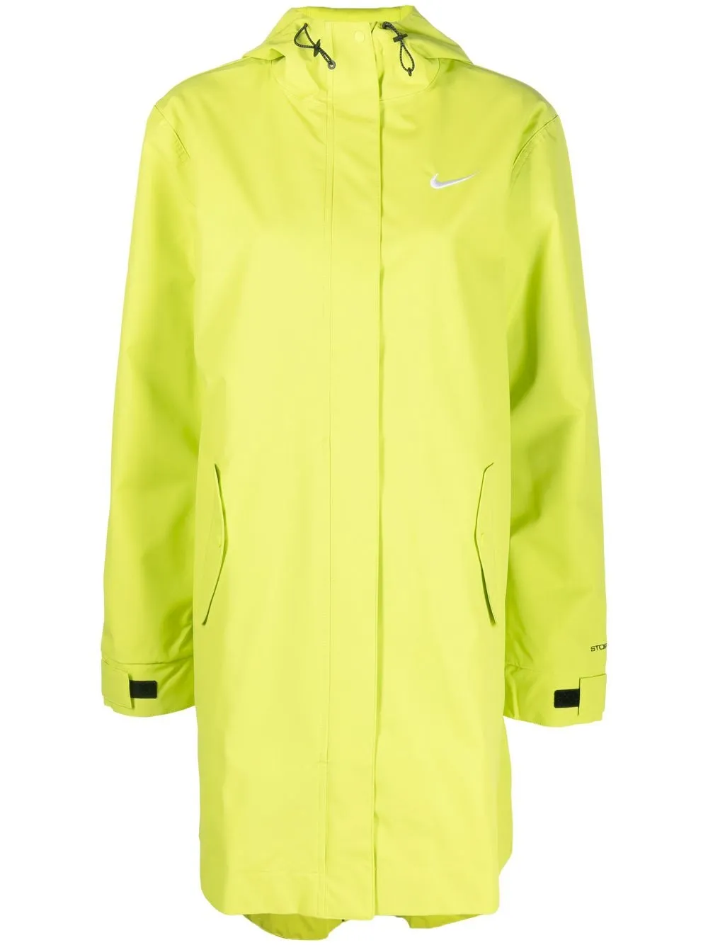 

Nike impermeable con detalle Swoosh - Verde