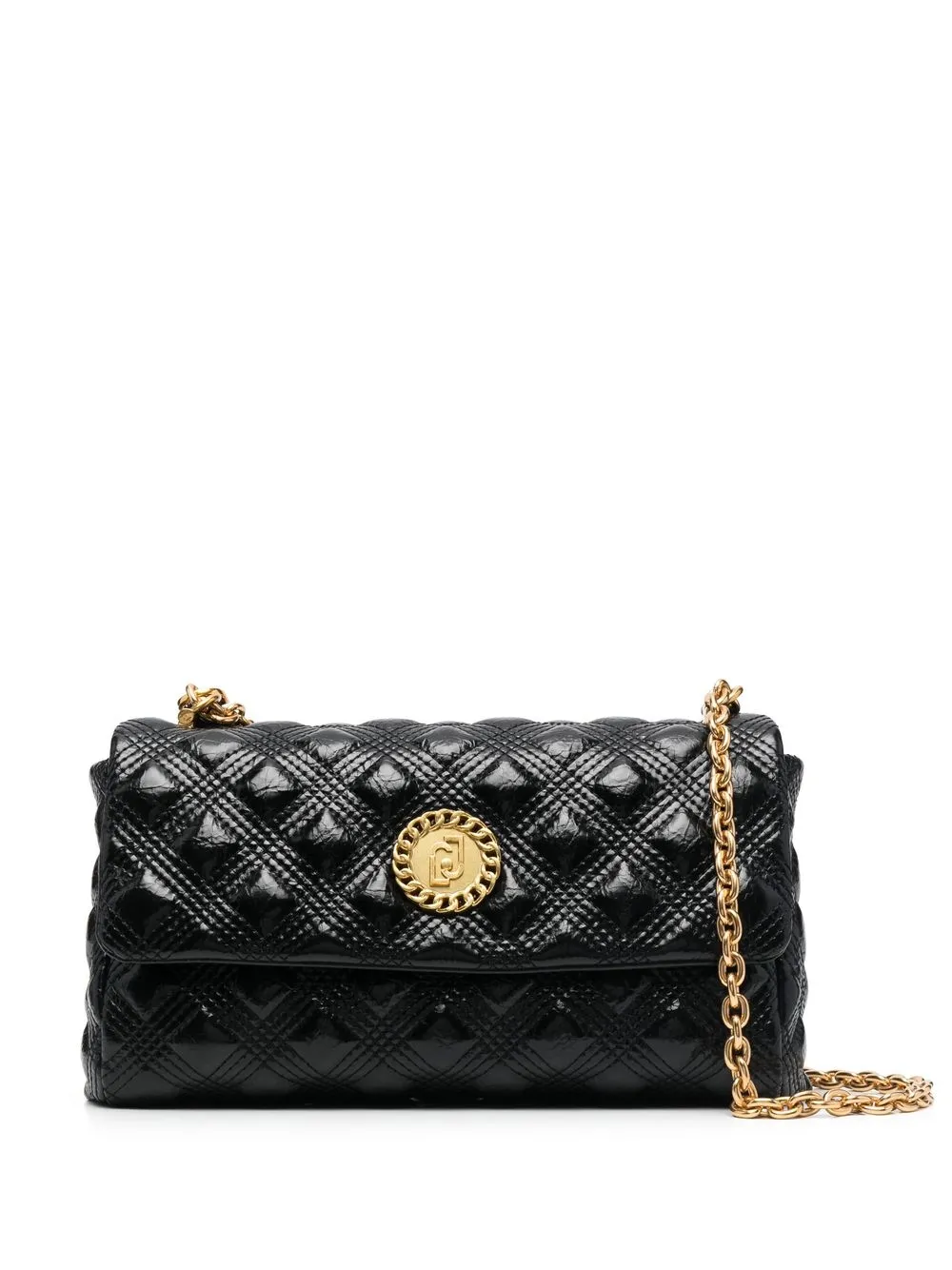 

LIU JO quilted chain-strap shoulder bag - Black