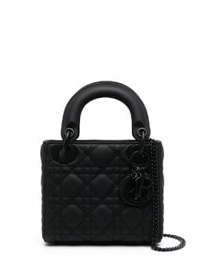 dior hand bag black