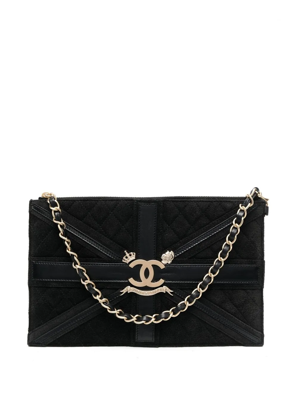 

Chanel Pre-Owned bolsa de hombro Union Jack 2008-2009 - Negro
