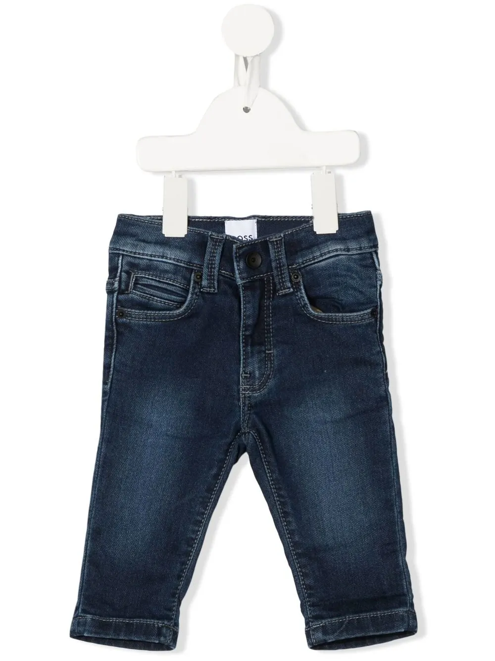 

BOSS Kidswear straight-leg denim jeans - Blue