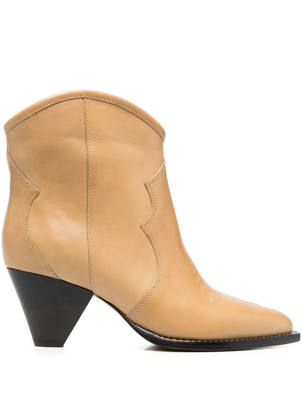 

Isabel Marant botines con estilo western - Neutro