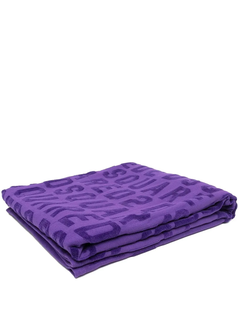 

Dsquared2 toalla con logo afelpado - Morado