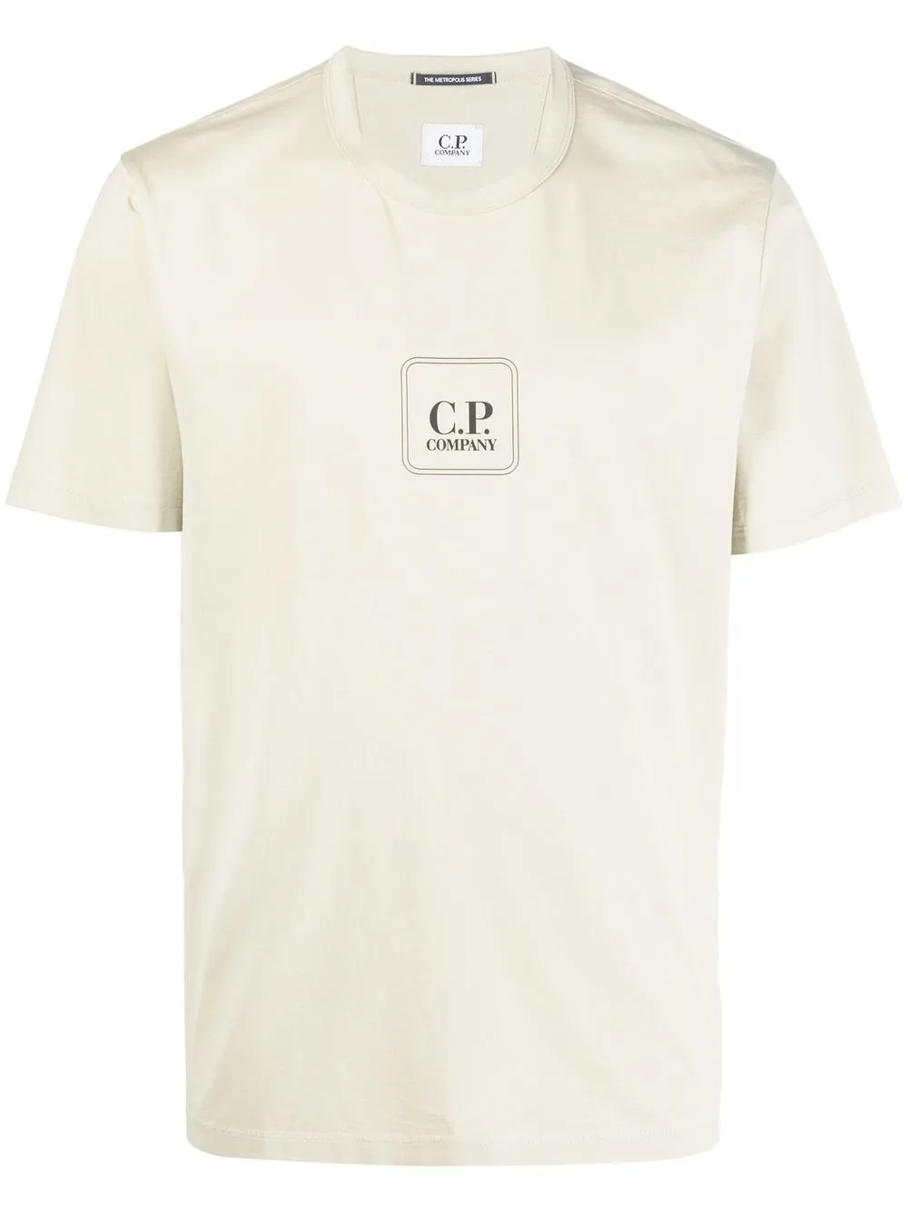 

C.P. Company playera manga corta con logo estampado - Neutro