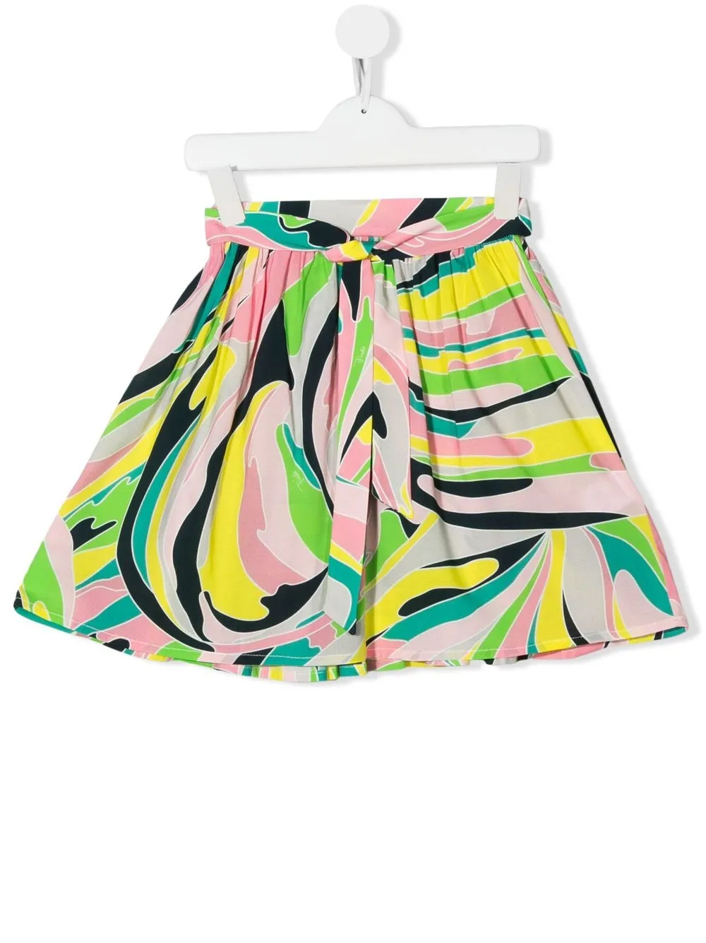 

PUCCI Junior falda con estampado gráfico so - Amarillo