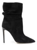 Paris Texas stiletto slouchy 110mm ankle boots - Black