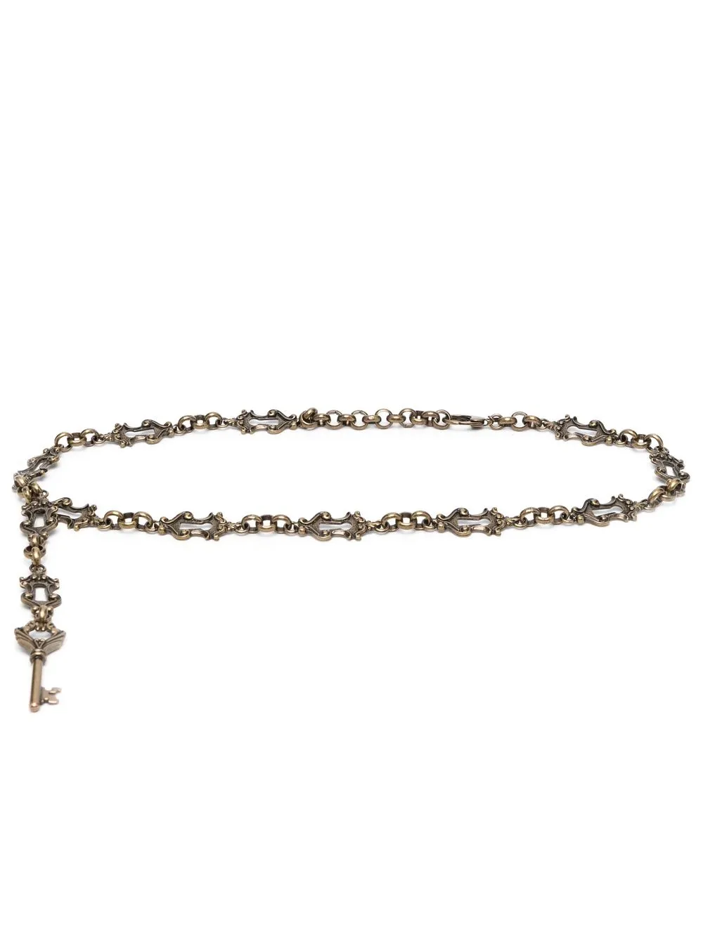 

Moschino key-charm belt - Gold