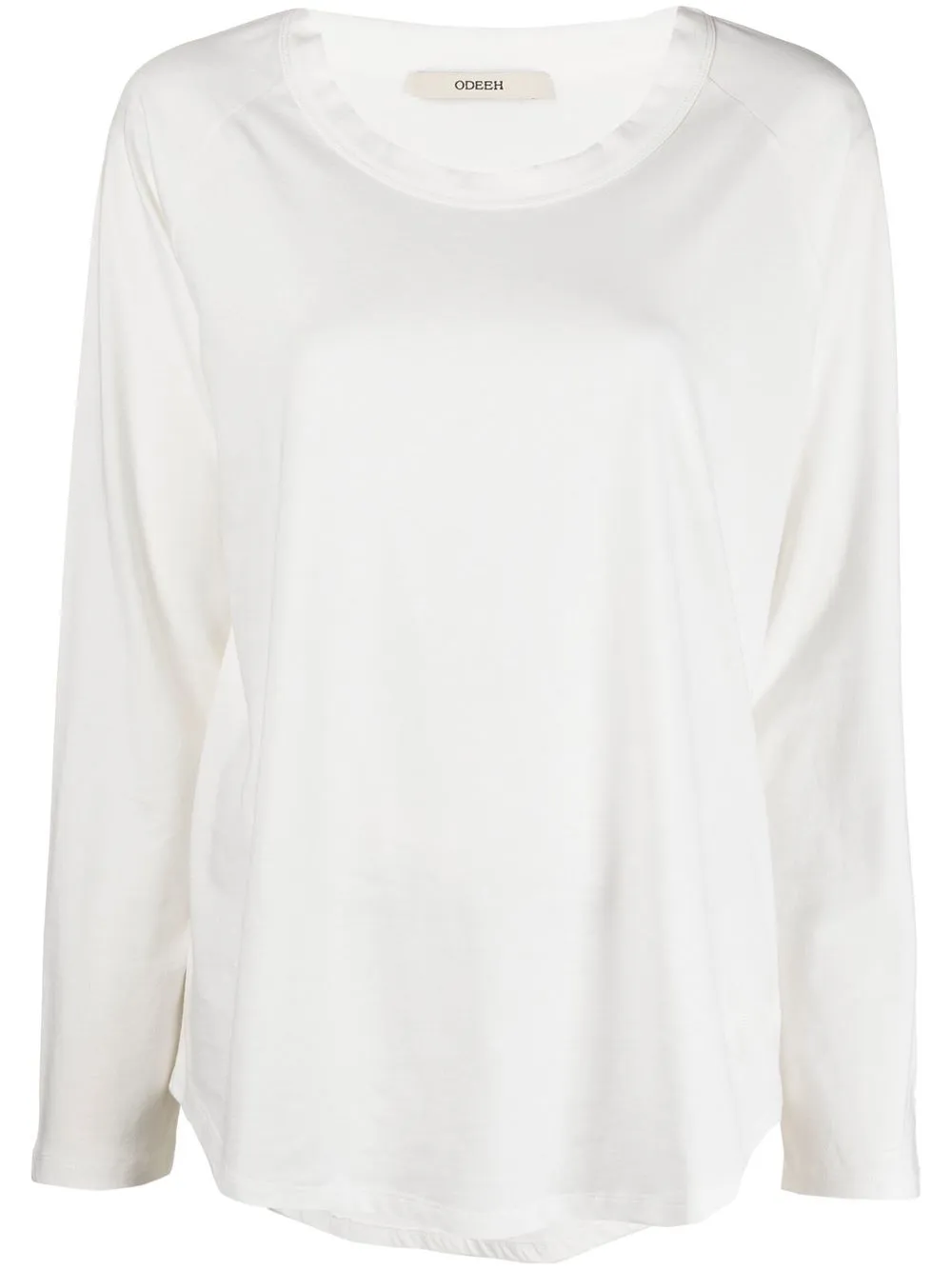 

Odeeh playera con cuello redondo - Blanco