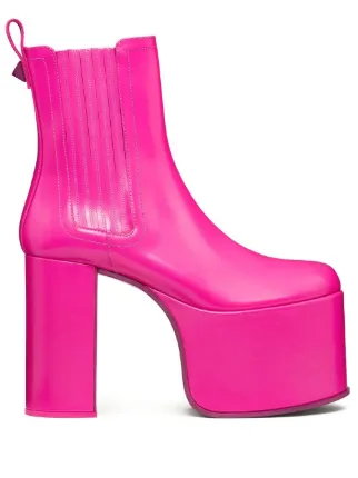 Valentino best sale pink boots