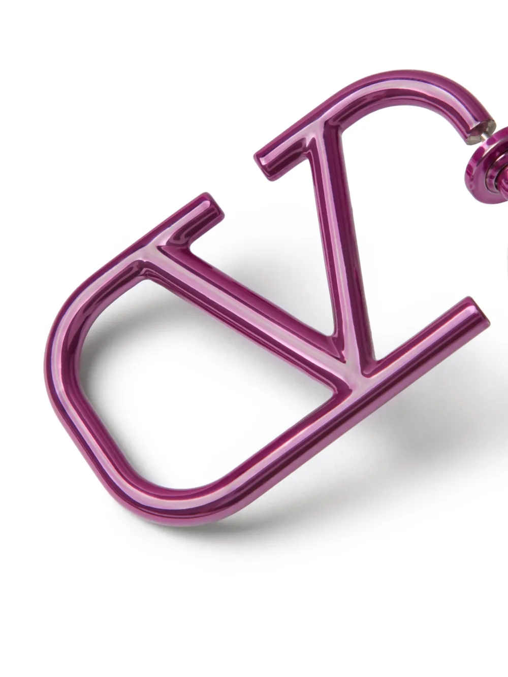 Valentino Garavani ヴァレンティノ・ガラヴァーニ Vロゴ フープピアス