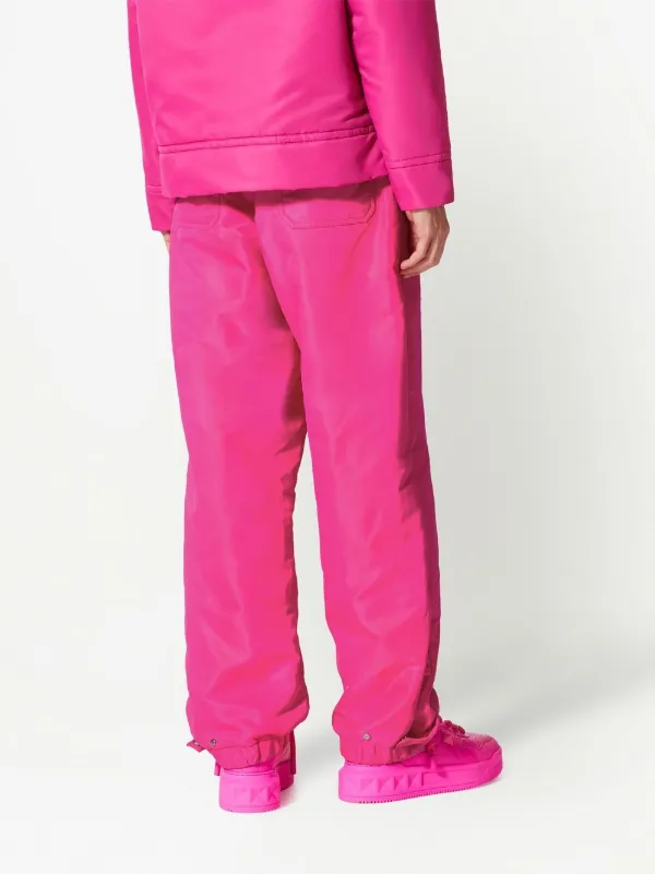 Valentino Garavani stud-detail Cargo Trousers | Pink | FARFETCH