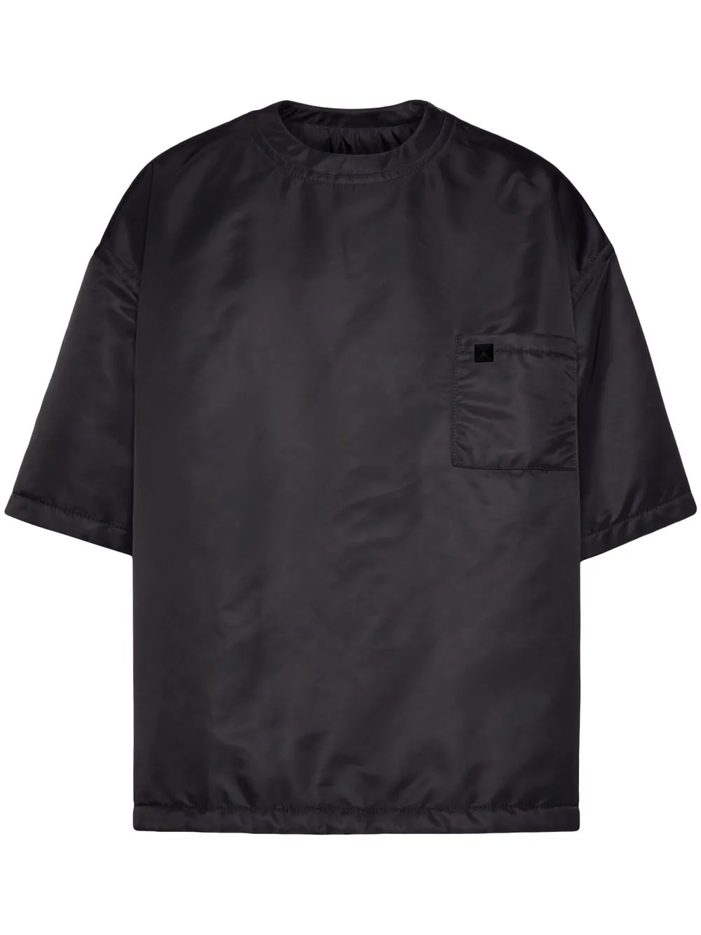 

Valentino playera oversize con cuello redondo - Negro