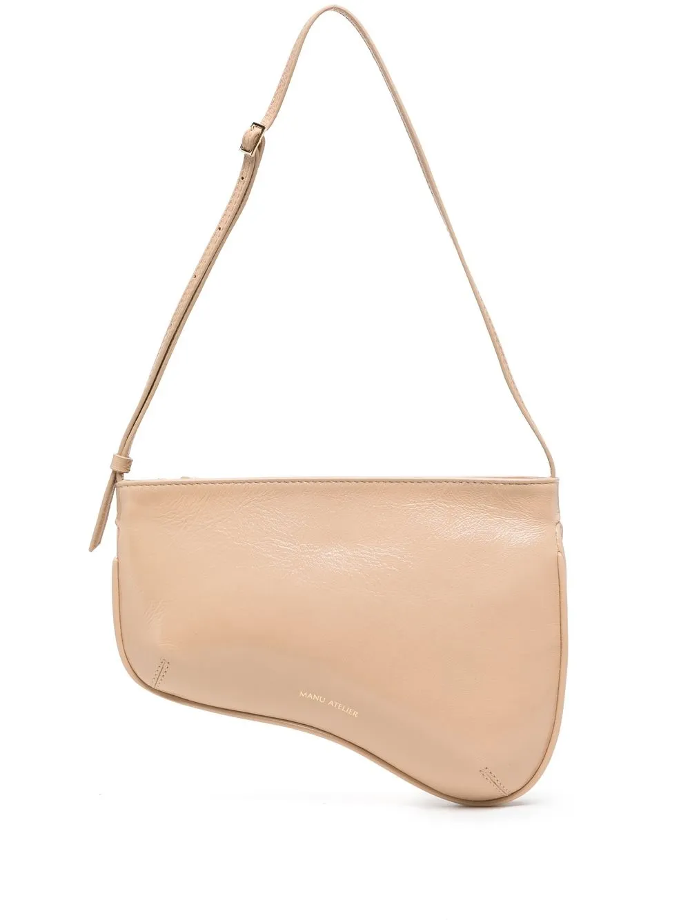 

Manu Atelier Curve shoulder bag - Neutrals