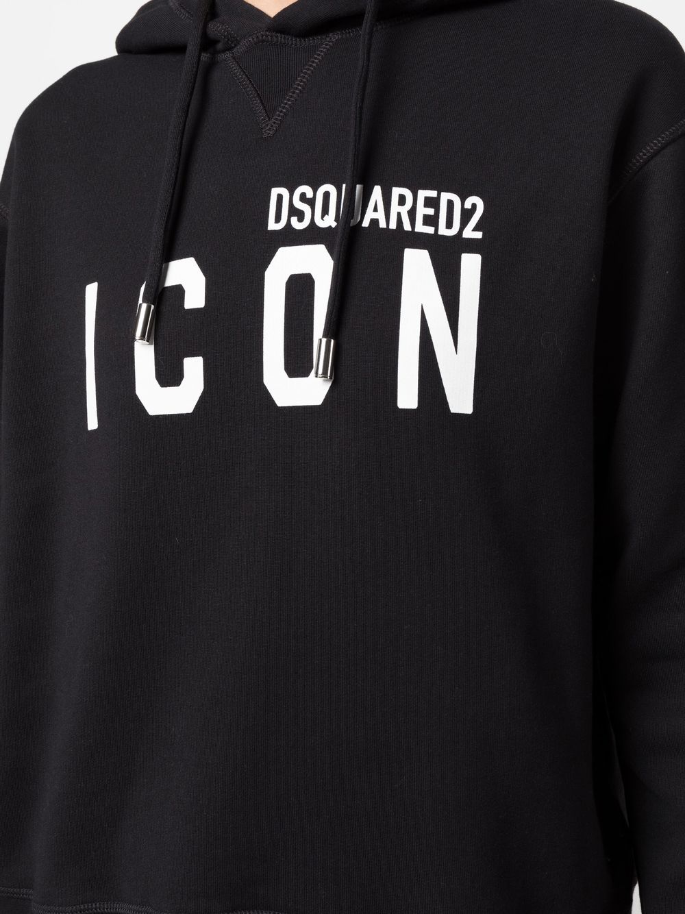 DSQUARED2 logo-print hoodie Women