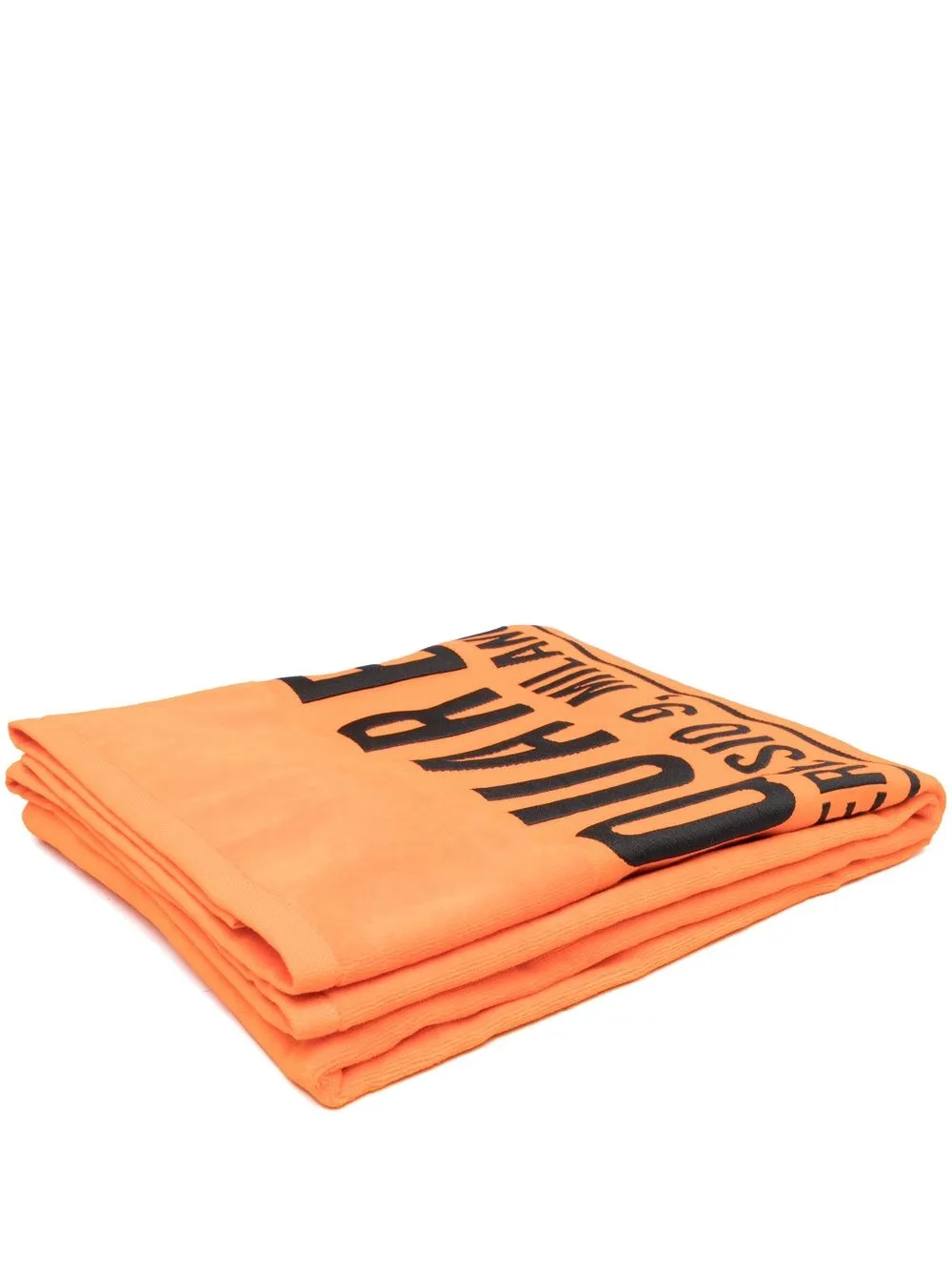 

Dsquared2 toalla con logo estampado - Naranja