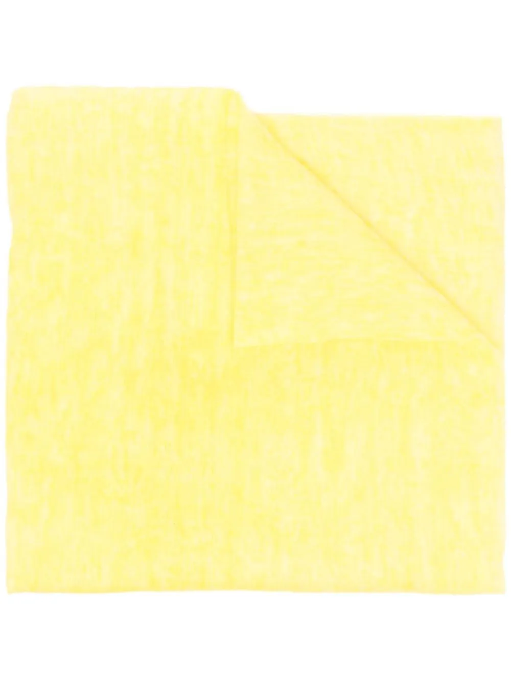 

Forte Forte silk-wool knit scarf - Yellow