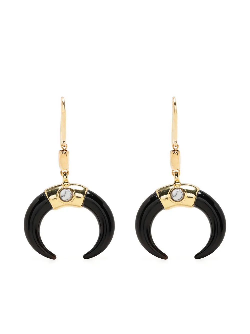 

Isabel Marant aretes Zanzibar - Negro