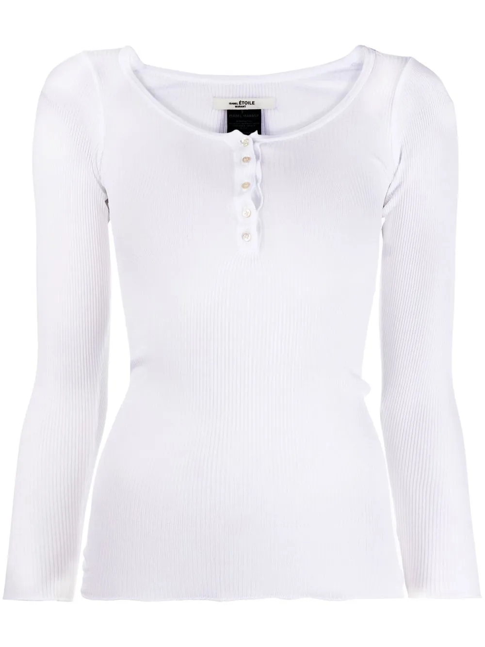 

Isabel Marant Étoile long-sleeve knit top - White