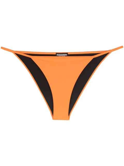 DSQUARED2 logo-print bikini bottoms