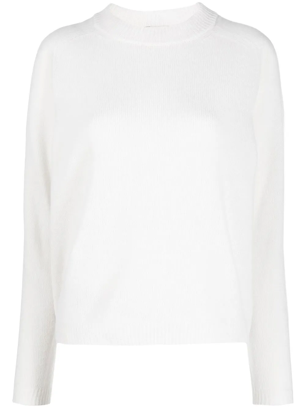 

Alysi knitted round-neck jumper - Neutrals