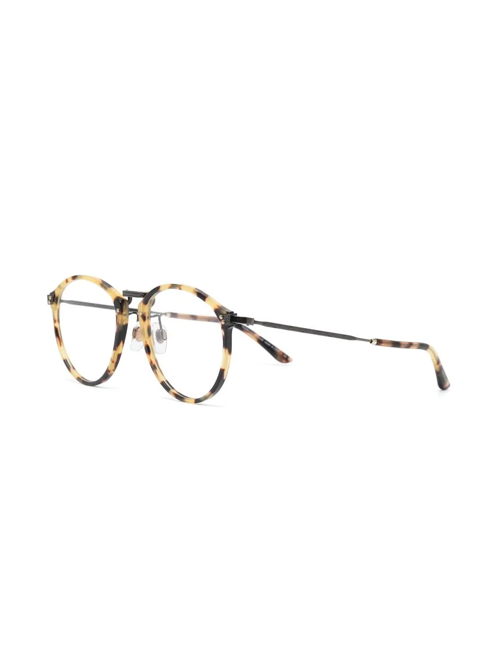 Giorgio Armani Bril met rond montuur - Bruin