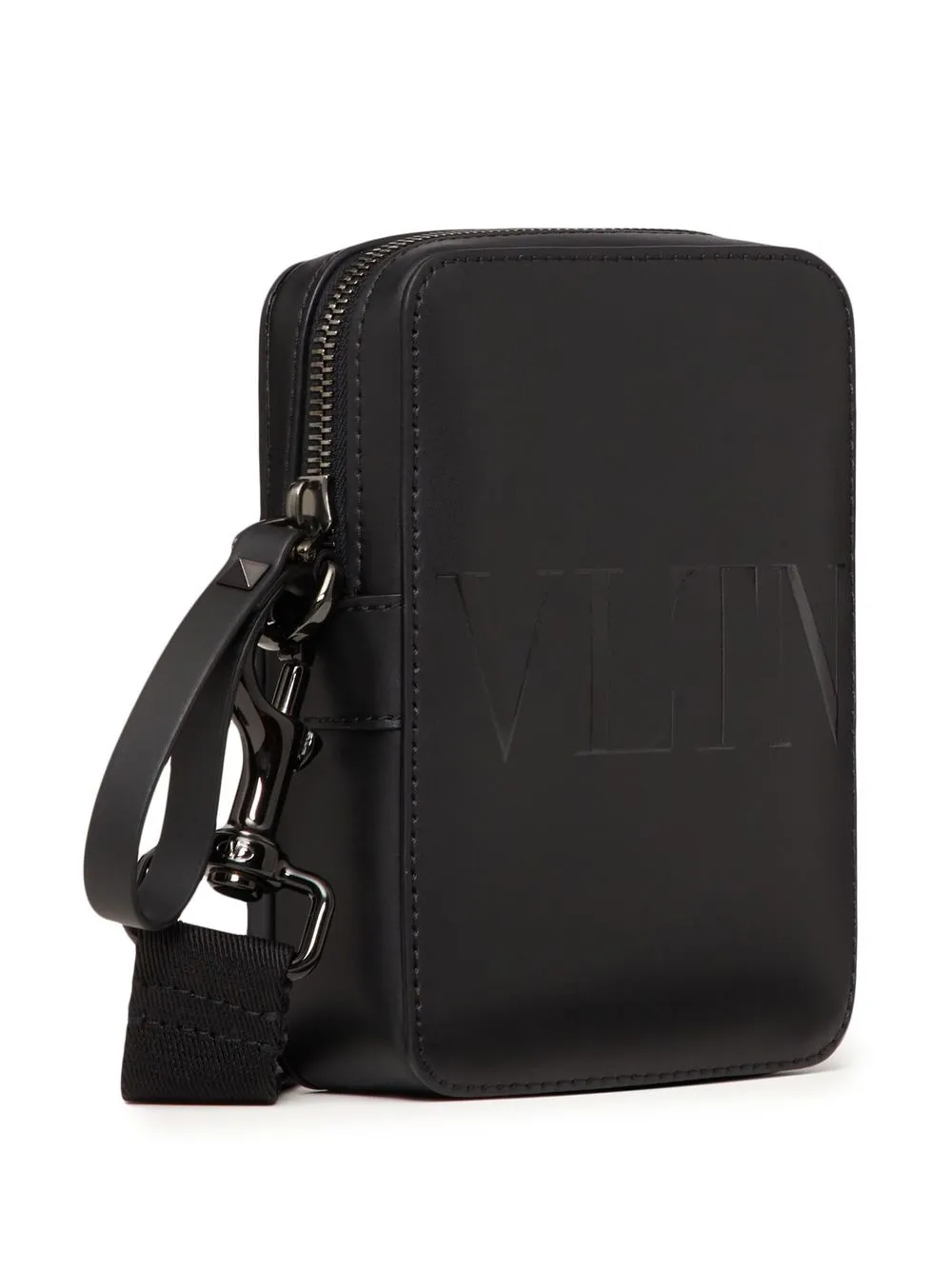 Valentino Garavani Vltn Logo Shoulder Bag In Black ModeSens