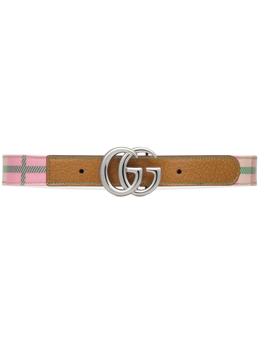 Image 1 of Gucci Kids checked Double G belt