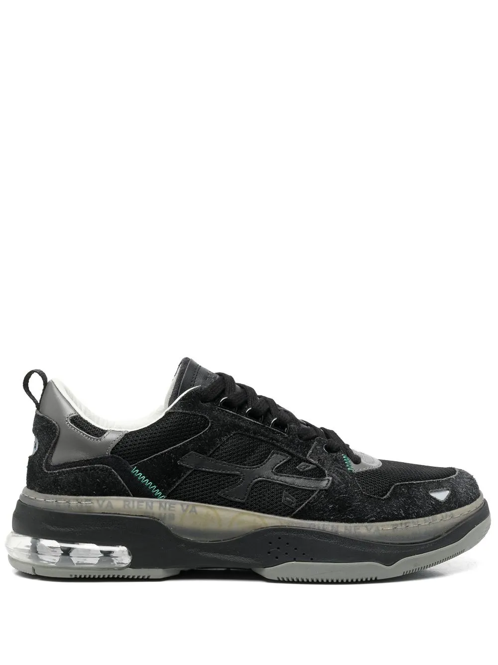 

Premiata Drake chunky low-top sneakers - Black