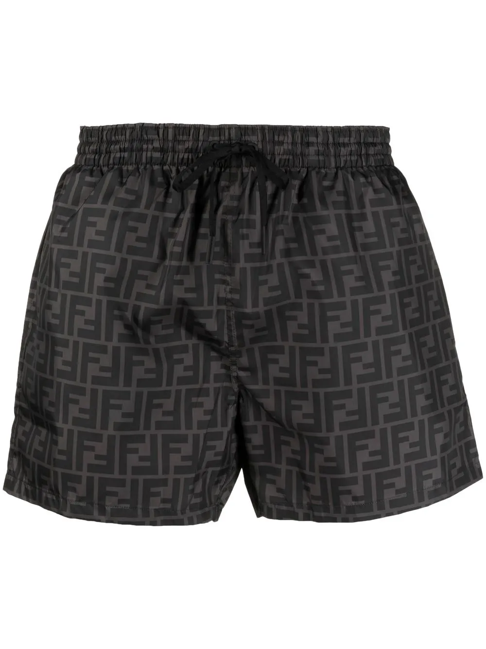 FF-logo print swim shorts