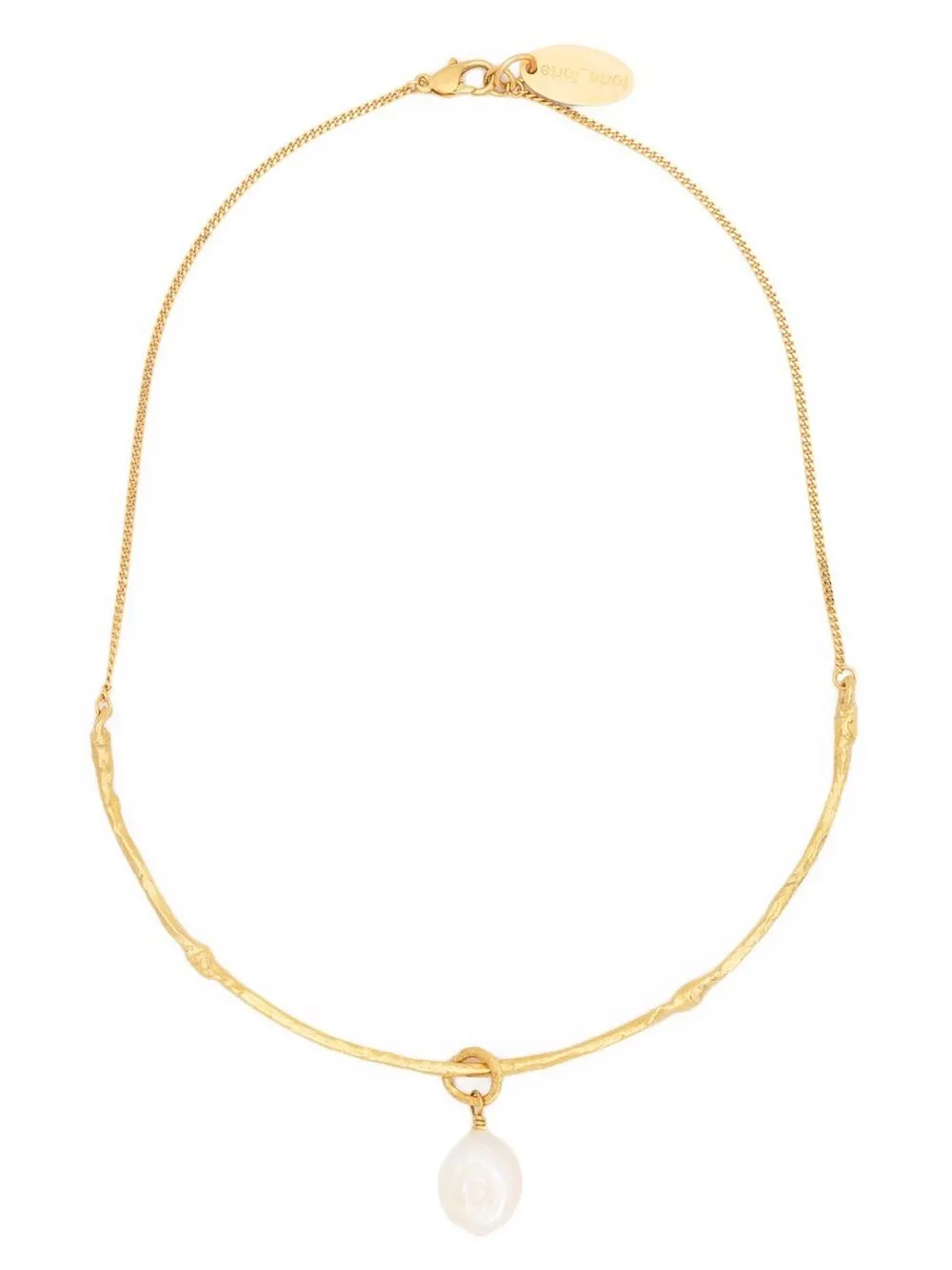

Forte Forte collar con dije de perla - Dorado