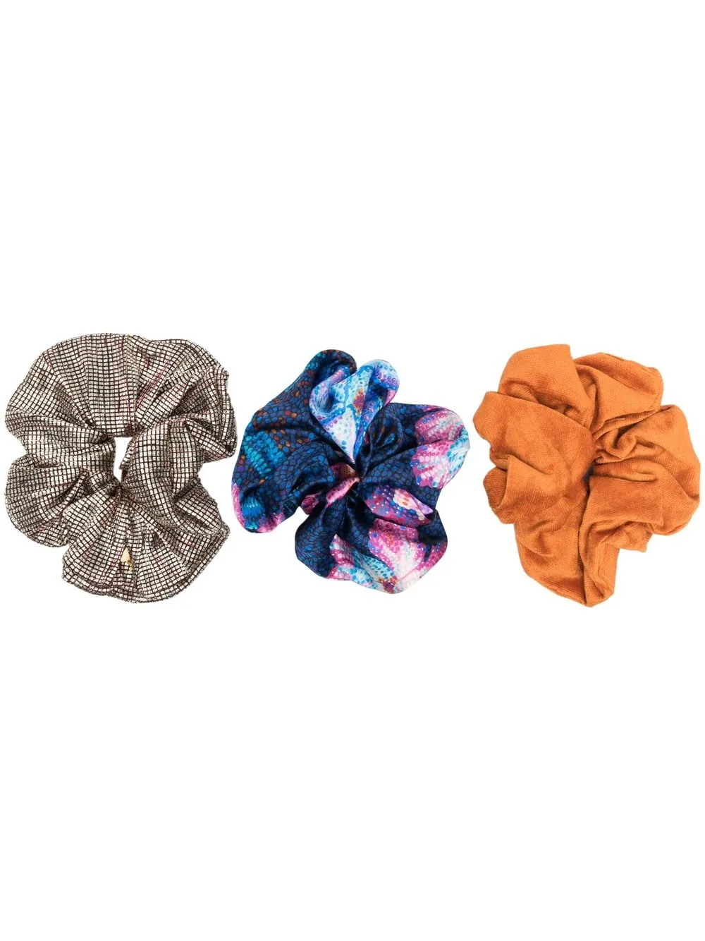 Forte Forte pack de tres donas estampadas - Naranja