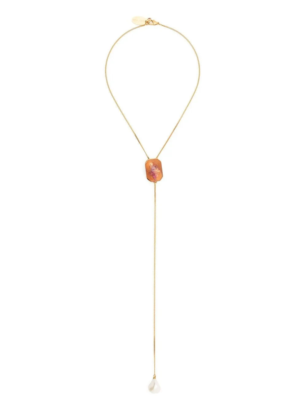 

Forte Forte long pendant necklace - Gold