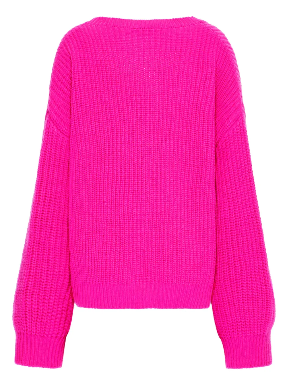 Valentino Garavani Couture neckline wool jumper | Knitted Sweaters | Image 2