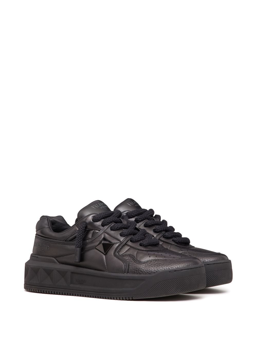 Valentino Garavani One Stud low-top sneakers - Zwart