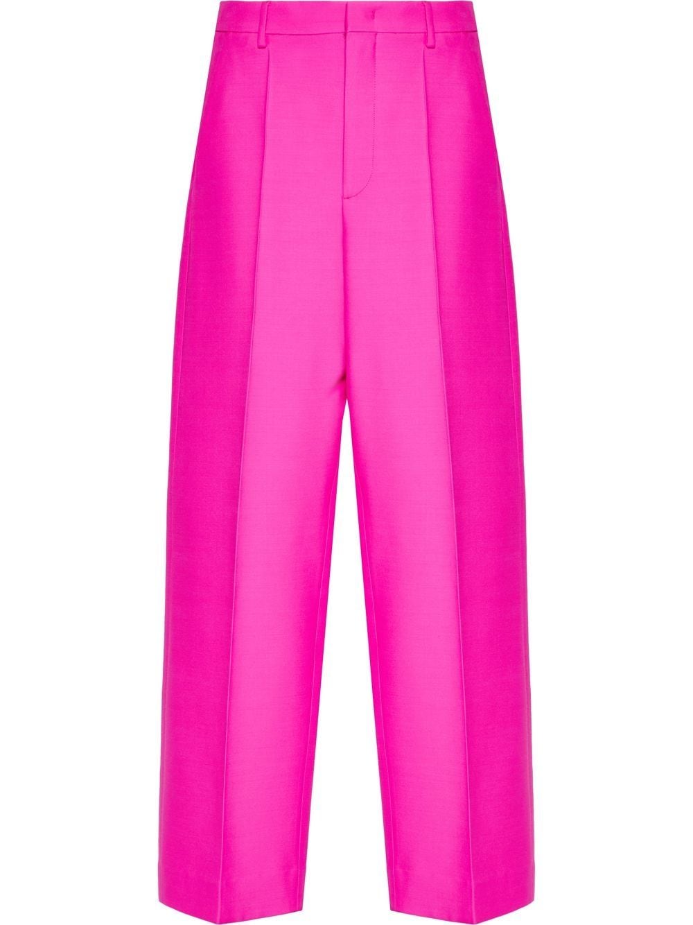 Valentino Crepe Couture tailored trousers - Pink