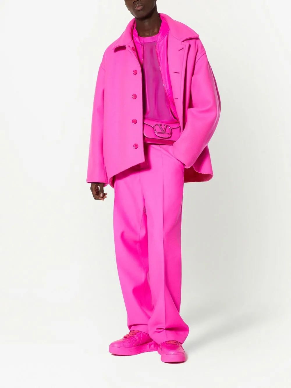 Valentino Garavani Oversized T-shirt - Roze