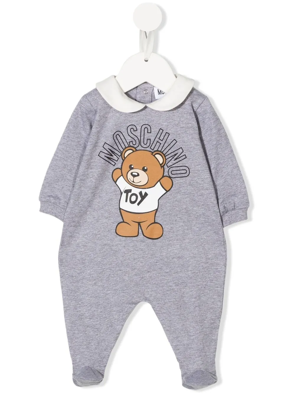 

Moschino Kids body con motivo Teddy Bear - Gris