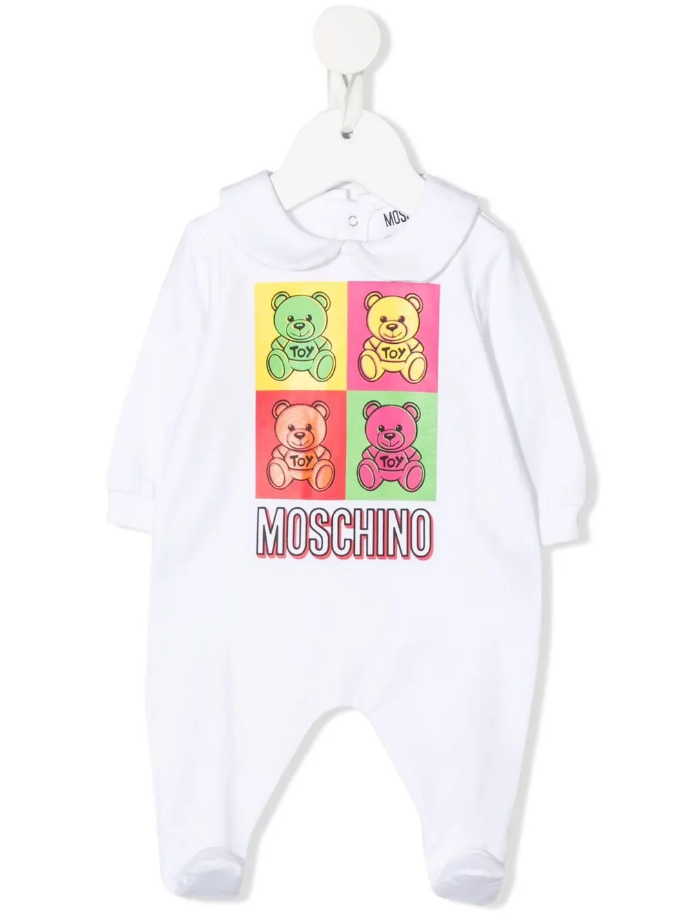 

Moschino Kids pijama con motivo Teddy Bear - Blanco