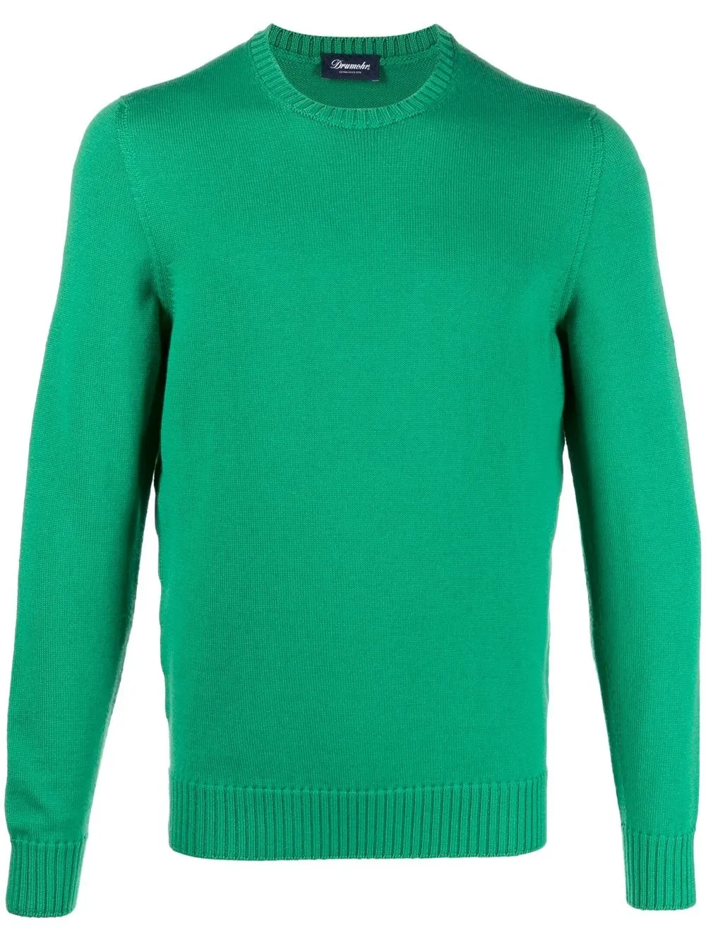 

Drumohr merino-wool knit jumper - Green