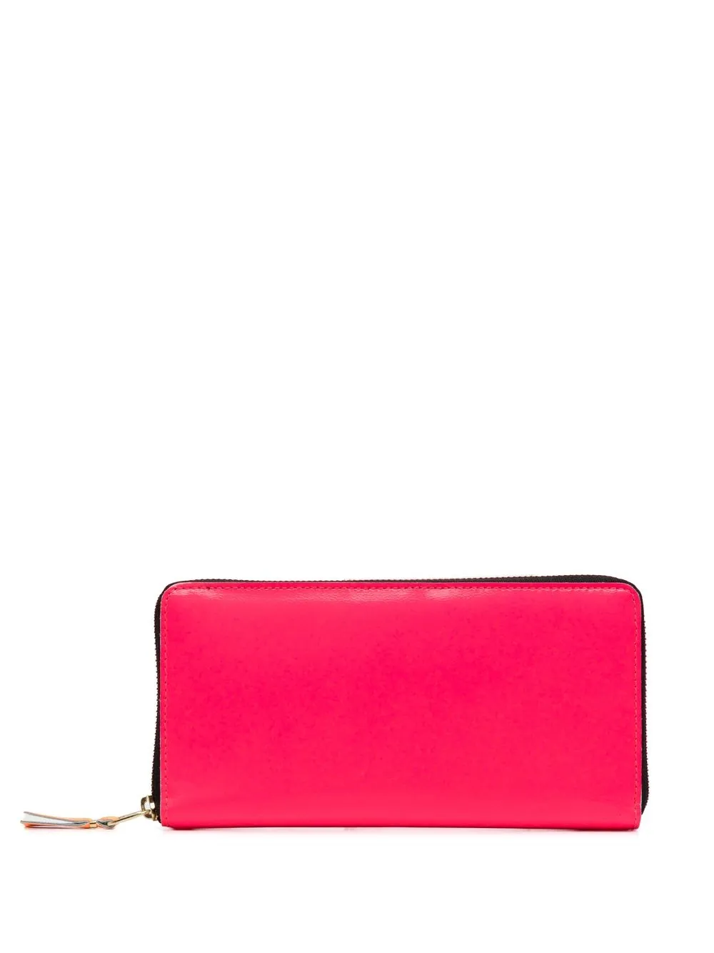 

Comme Des Garçons Wallet colour-block leather purse - Pink
