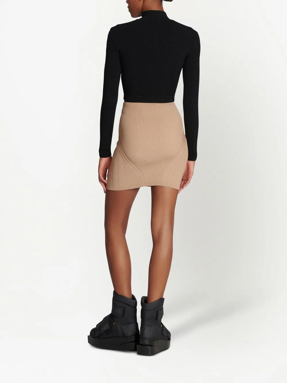 Balmain ボタン ニットスカート - Farfetch