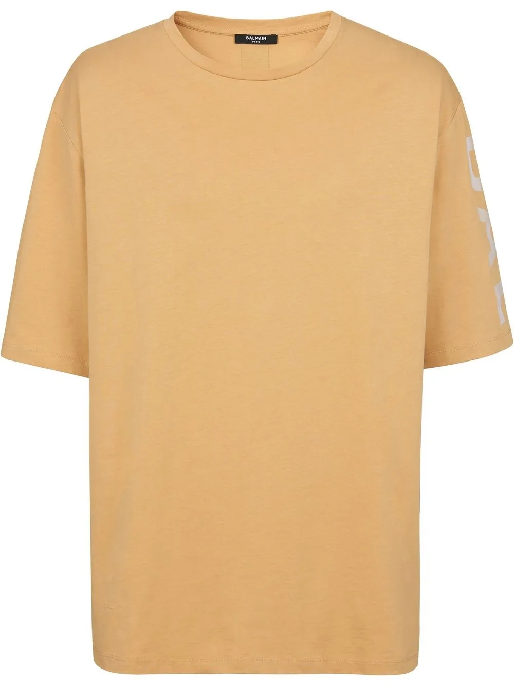 

Balmain playera con logo estampado - Naranja