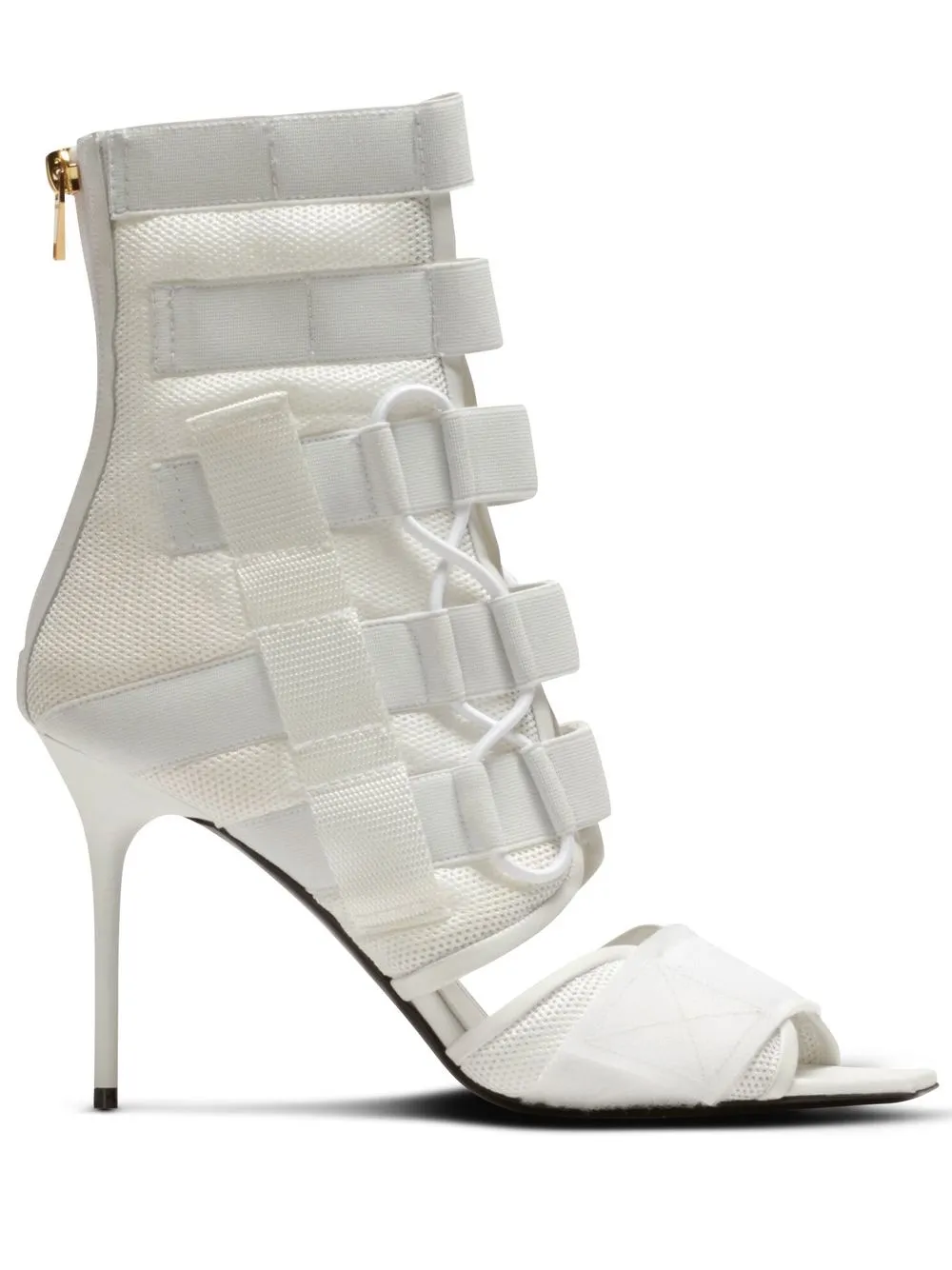 

Balmain Uma leather sandals - White